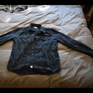 Marine Layer Flannel Shirt Size Medium